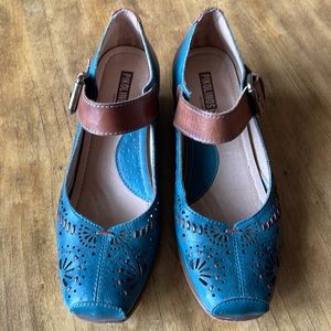 PIKOLINOS Cuero Petrol Ladies 38/8